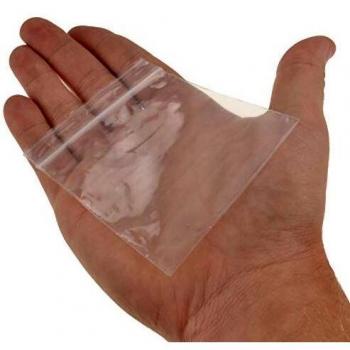 PureSeal 76x83mm Resealable Bags – 100 Pack