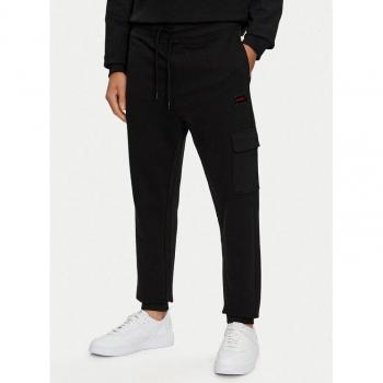 Hugo Jogginghose Relaxed Fit Schwarz