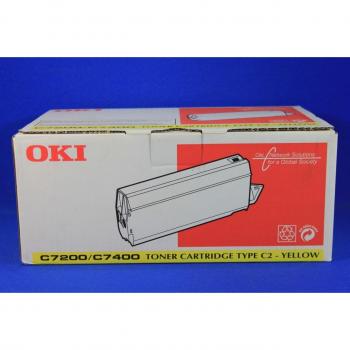 Kits de Toner Amarillo Oki para la impresora C7200/C7400