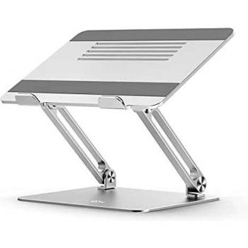 Silicone‑Grip Laptop‑Stand EPN – Silber, für MacBook und Lenovo