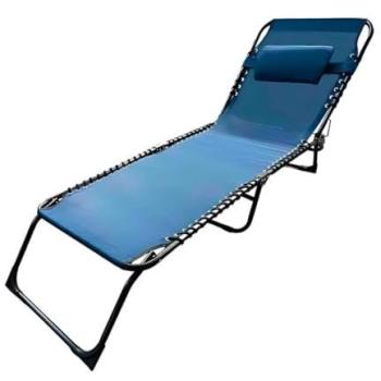 Structure d'ombrage textilène bleue, pliable, SKU 483007