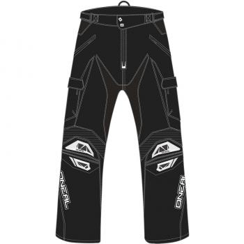Pantaloni motocross Oneal Baja Nero Bianco 30