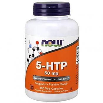 NOW 5‑HTP 50 mg Vegetale – 180 Capsule