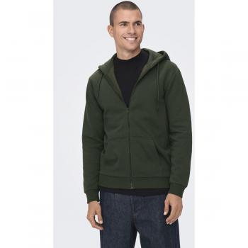 Sudadera de hombre Only & Sons con cremallera y capucha