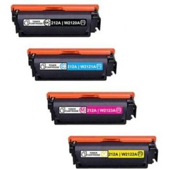 Toner W2120a Nero Compatibile 212a Con Chip Per Hp Color Laserjet Enterprise M578,m55,m554,m555 Capacità 5.500 Pagine