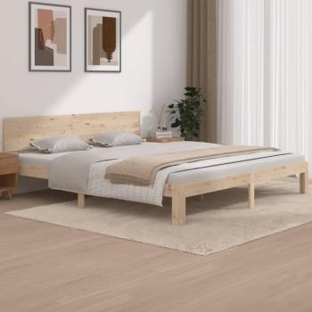 VidaXL Bed Frame Solid Wood 180x200 cm Super King Size