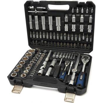 HBM 108-teiliges Steckschlüssel-Set, metrische Einheit