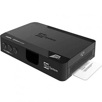 TELE System TS9018 HEVC HD SAT Receiver inkl. Aktiviert Smart Karte