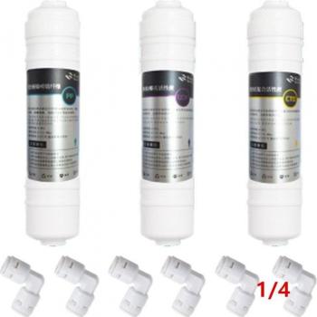 1 Micron PPF + GAC + CTO Water Filter Cartridge for 5 Stage RO