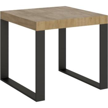 Table Carrée 3 Rallonges Fines 90x90