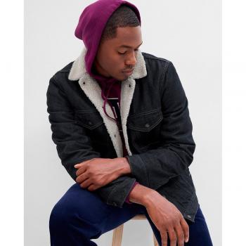 Chaqueta vaquera con forro de borreguito para hombre de Gap