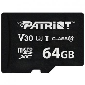 Patriot 64 GB MicroSD PSF64GVX31MCX – Tarjeta de alta velocidad