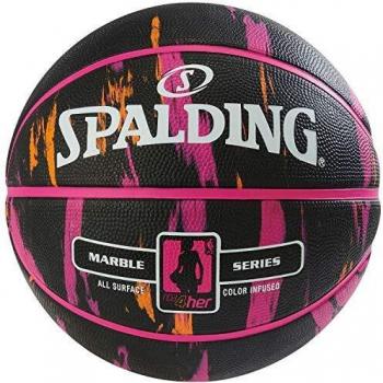 Spalding 3001550100216 – Rotes, Schwarzes & Oranges Basketball für Erwachsene – Größe 6