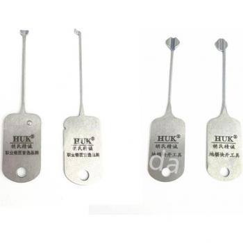 HUK 4‑en‑1 Outils de Serrurerie