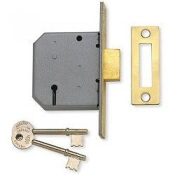 Union 2177 3 Lever Mortice Deadlock 77.5mm