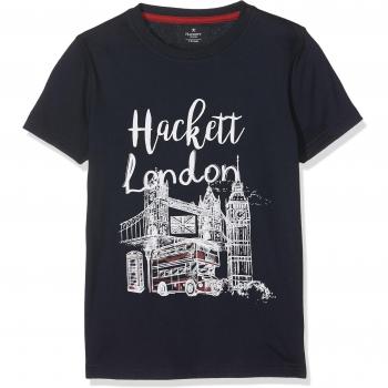Camiseta Hackett Hkt Ldn, Niñas, Azul (Navy 595)