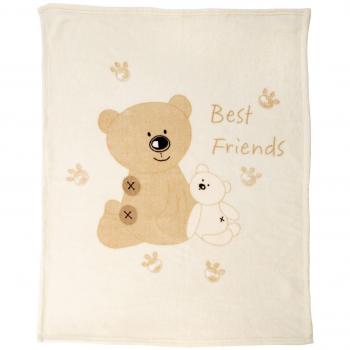 Alvi Babydecke in Naturfarbe 75x100 cm