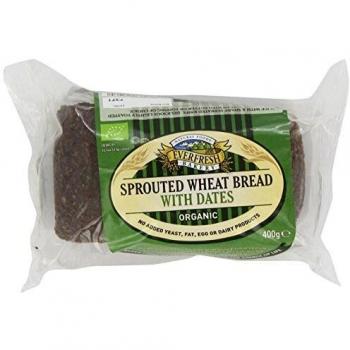 Organic Sprouted Wheat Bread with Dates