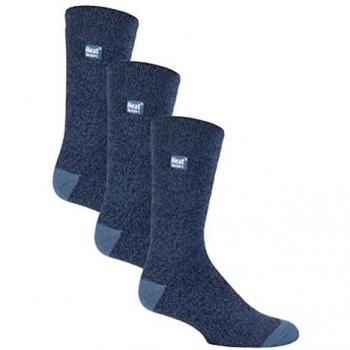 3 Pair Thin Thermal Dress Socks for Winter Wear