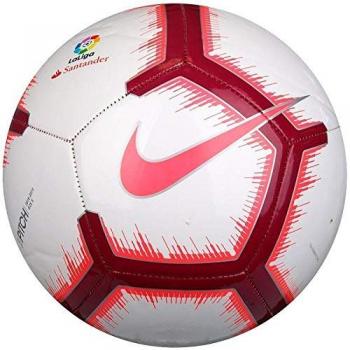 Nike Fußballpitch Weiß/Pink Flash mit Team Red, 5 mm – SC3318‑100