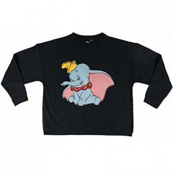 ARTESANIA CERDA Damen Hoodie Disney Dumbo, Grau, X-Large