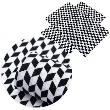 Beflockter Halloween Patchwork Stoff
