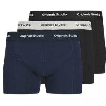 Jack & Jones Junior Boxershorts „VESTERBRO“ – 3er Set in Schwarz, Jersey