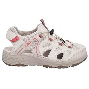 Arhes CMP Sandalias de Mujer en Blanco & Rojo 40