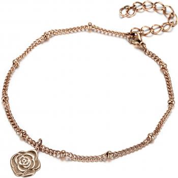 Firetti Fußkette Blume der Liebe