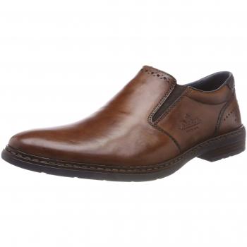 Rieker Men's 11760 Loafers, Brown (Nut/Pazifik 25), 10.5 UK