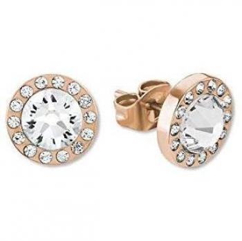 Boucles d'oreilles en acier inoxydable s.Oliver or rose 2015046