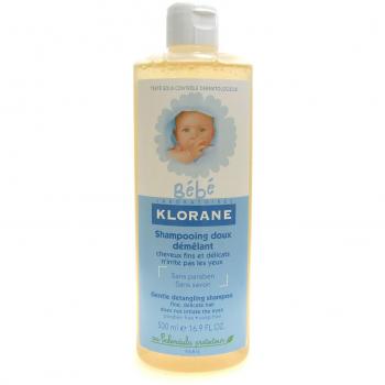 Champú Suave Desenredante Klorane para Bebés 500 ml
