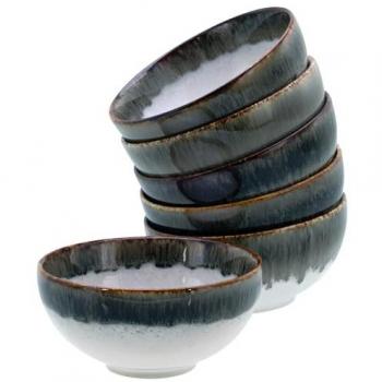 Cascade Dipschalen-Set, 6-teiliges Steinzeug, spülmaschinen