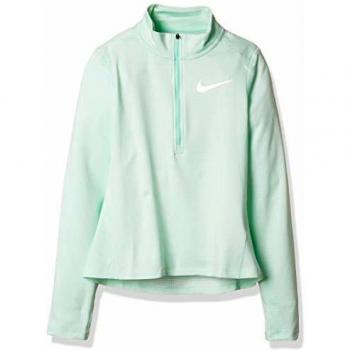 Sweatshirt Longues Manches Nike Course Enfants Teal Tint/Blanc/Reflectif Sil FR : XS