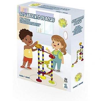 Tachan Set de Labyrinthe à Billes 54 Pièces