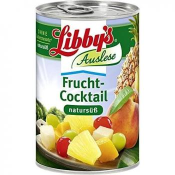 Frisch & Natursüß: Libby’s Fruchtcocktail – 425 ml