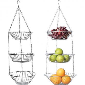 Hanging 3-Layer Fruit Basket