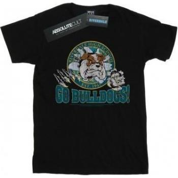 Maglietta Boyfriend in Cotone Go Bulldogs per Donne