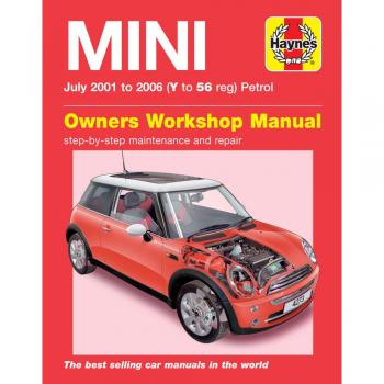 Haynes Workshop manual MINI petrol (Jul 2001