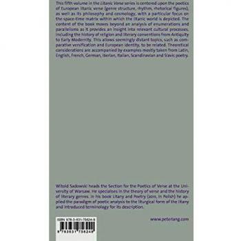 European Litanic Verse: A Different Space-Time (Literary and Cultural Theory)