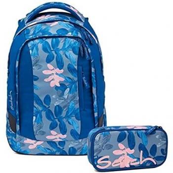 Satch Sleek Rucksack Set 2tlg. mit Schlamperbox (Summer Soul)