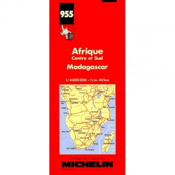 Michelin Karten, Bl.746 : Zentral-, Süd-Afrika, Madagaskar; Afrique Centre et Sud, Madagascar; Africa Central & South, Madagascar