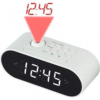 Denver Radiowecker CRP-717 White