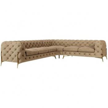 Chesterfield Ecksofa Ashley in stilvollem Design