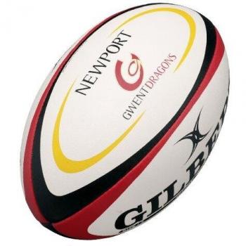Newport Gwent Dragons Official Size 5 Replica Rugby Ball