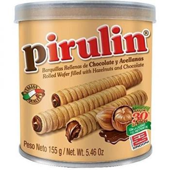 Pirulin de Chocolate y Avellanas, 155 Gr