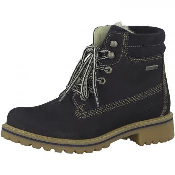 Tamaris Damenschuhe 1-1-26244-29 Damen Stiefel, Boots, Damen Stiefeletten, Herbstschuhe & Winterschuhe für modebewusste Frau blau