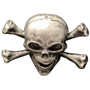 Adorno de Calavera Gótica para Chaqueta
