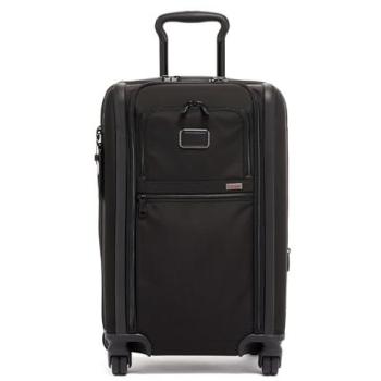 International Dual Access 4‑Wheel Carry‑On – Tumi Alpha 3, Black, 56 cm