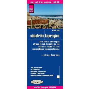 Reise Know-How Landkarte Südafrika Kapregion (1:500.000): world mapping project: Exakte Höhenlinien. Höhenschichten-Relief. GPS-tauglich, mit ... Straßennetz. Ausführlicher Ortsindex